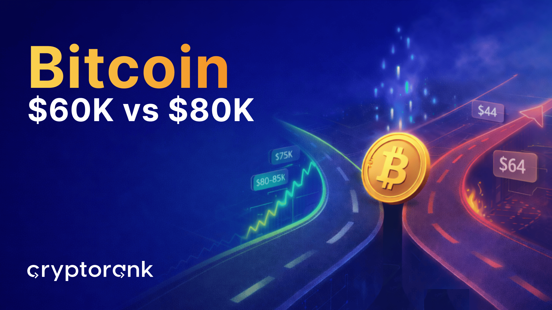Bitcoin $60K vs $80K
