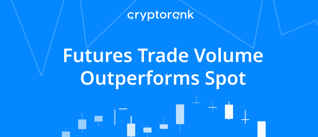 Futures Trade Volume Outperforms Spot More Than Three Times