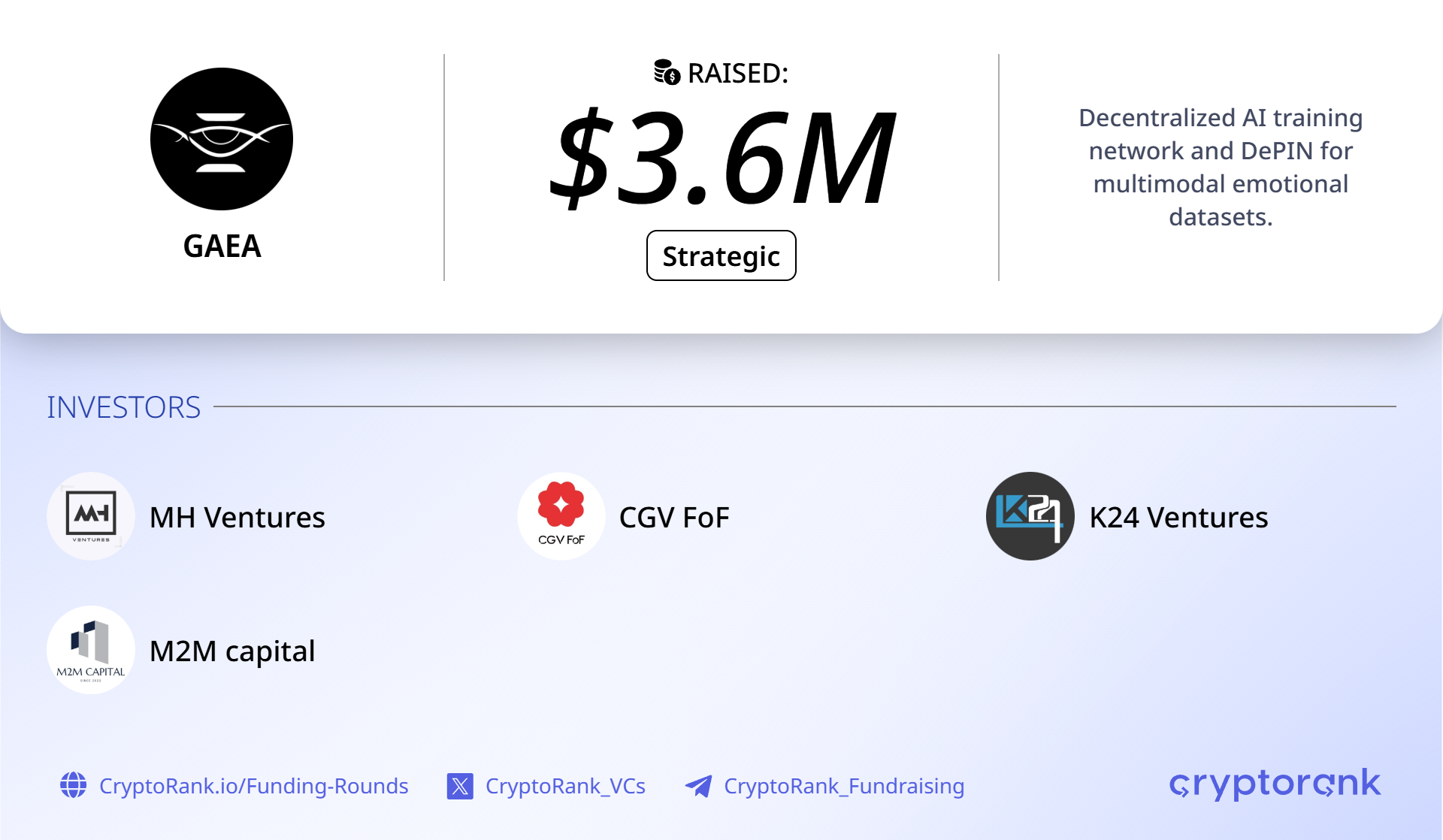 AI emotions infrastructure project GAEA raises $3.6M strategic round