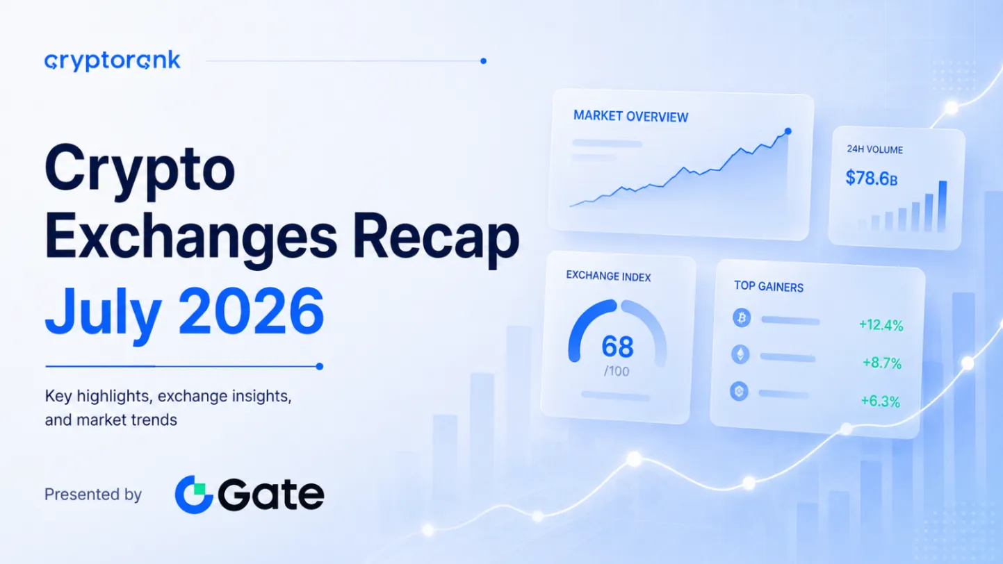 Итоги работы криптобирж за июль 2026