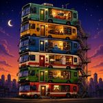 bus house