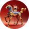 五花马 (5-flowered horse)