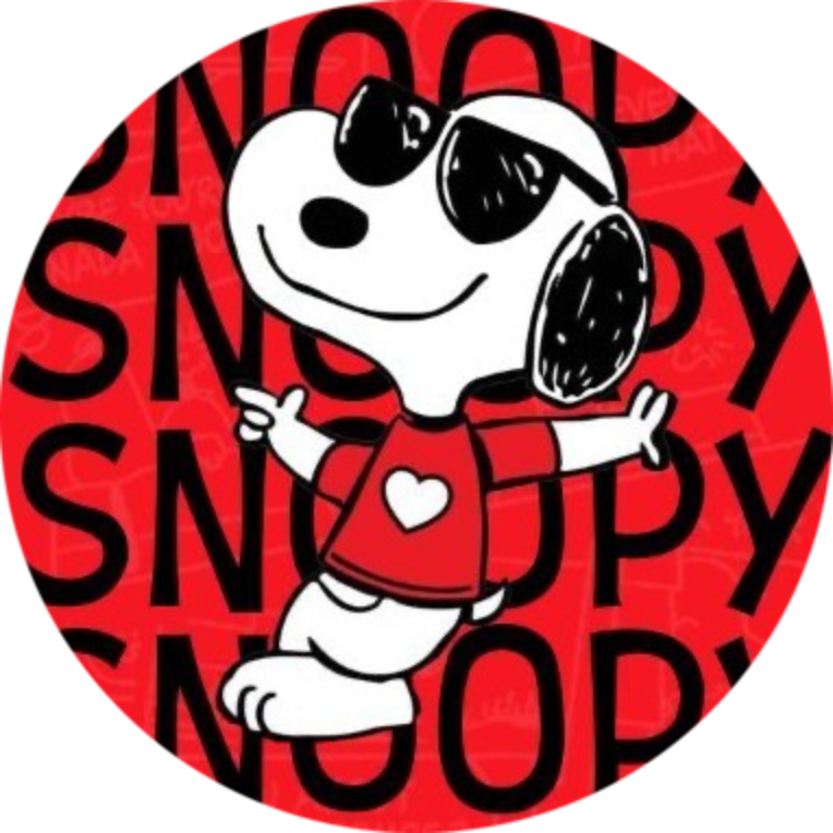 I LOVE SNOOPY