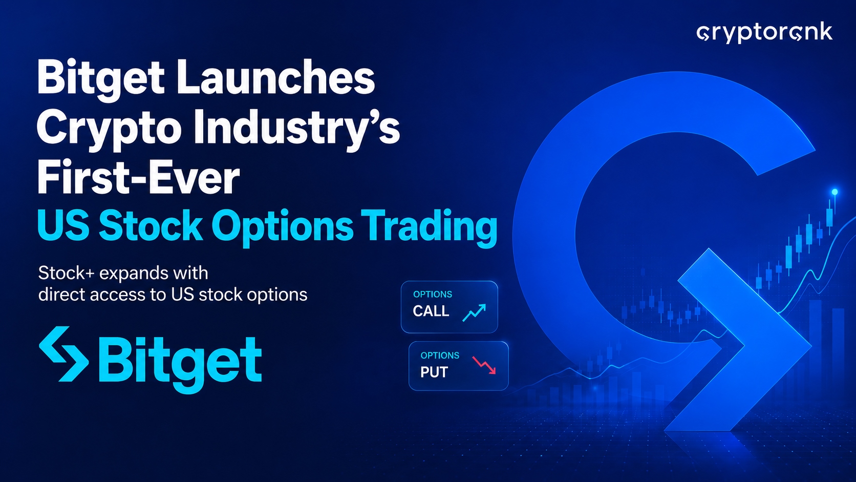 Bitget Launches Crypto Industry's First Ever US Stock Options Trading