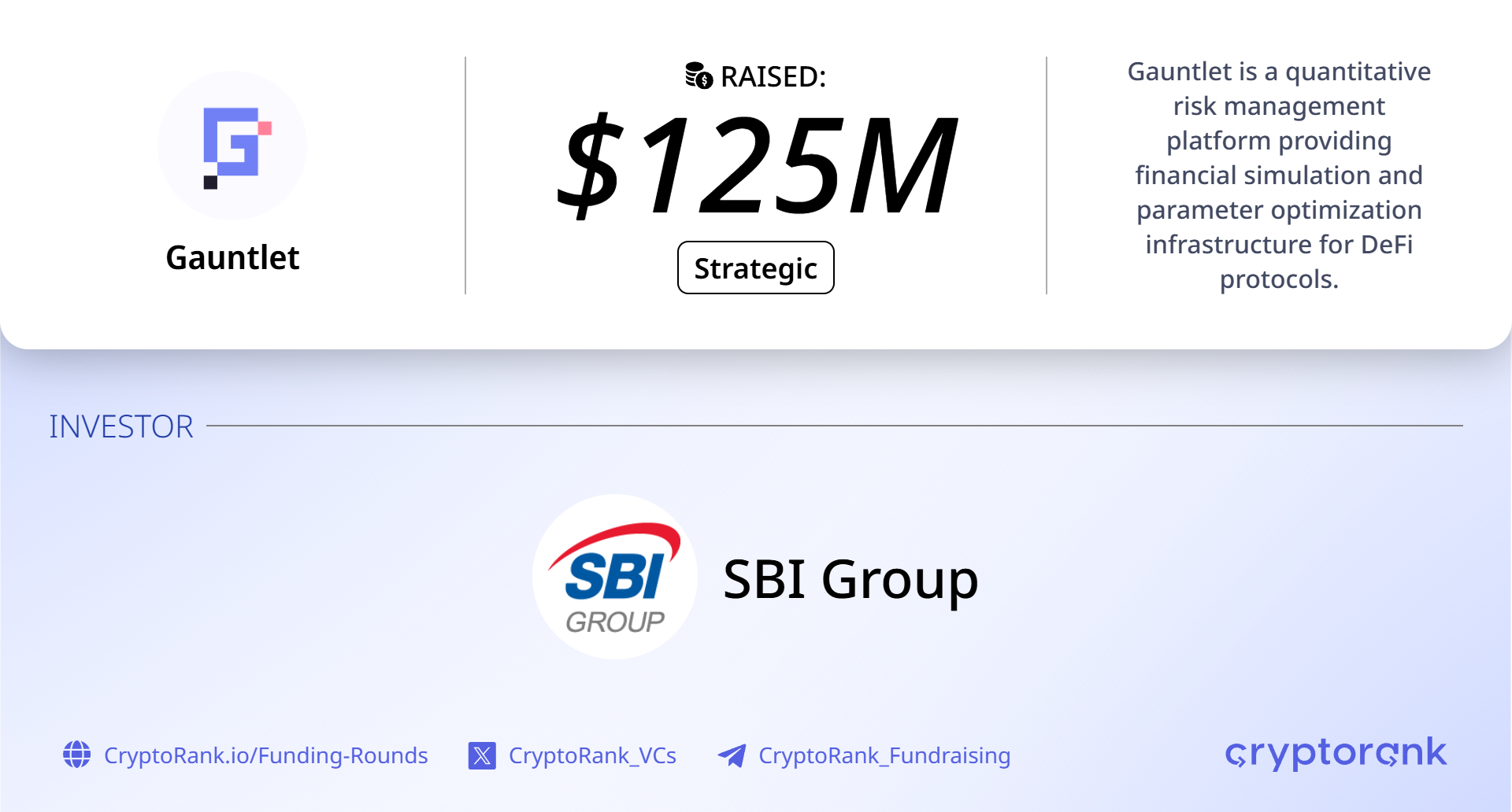 DeFi risk firm Gauntlet raises $125M strategic round from SBI Holdings: Fortune