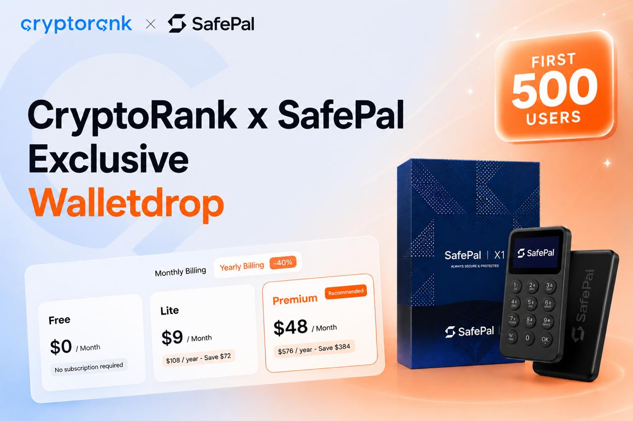 CryptoRank x SafePal Exclusive Walletdrop Campaign