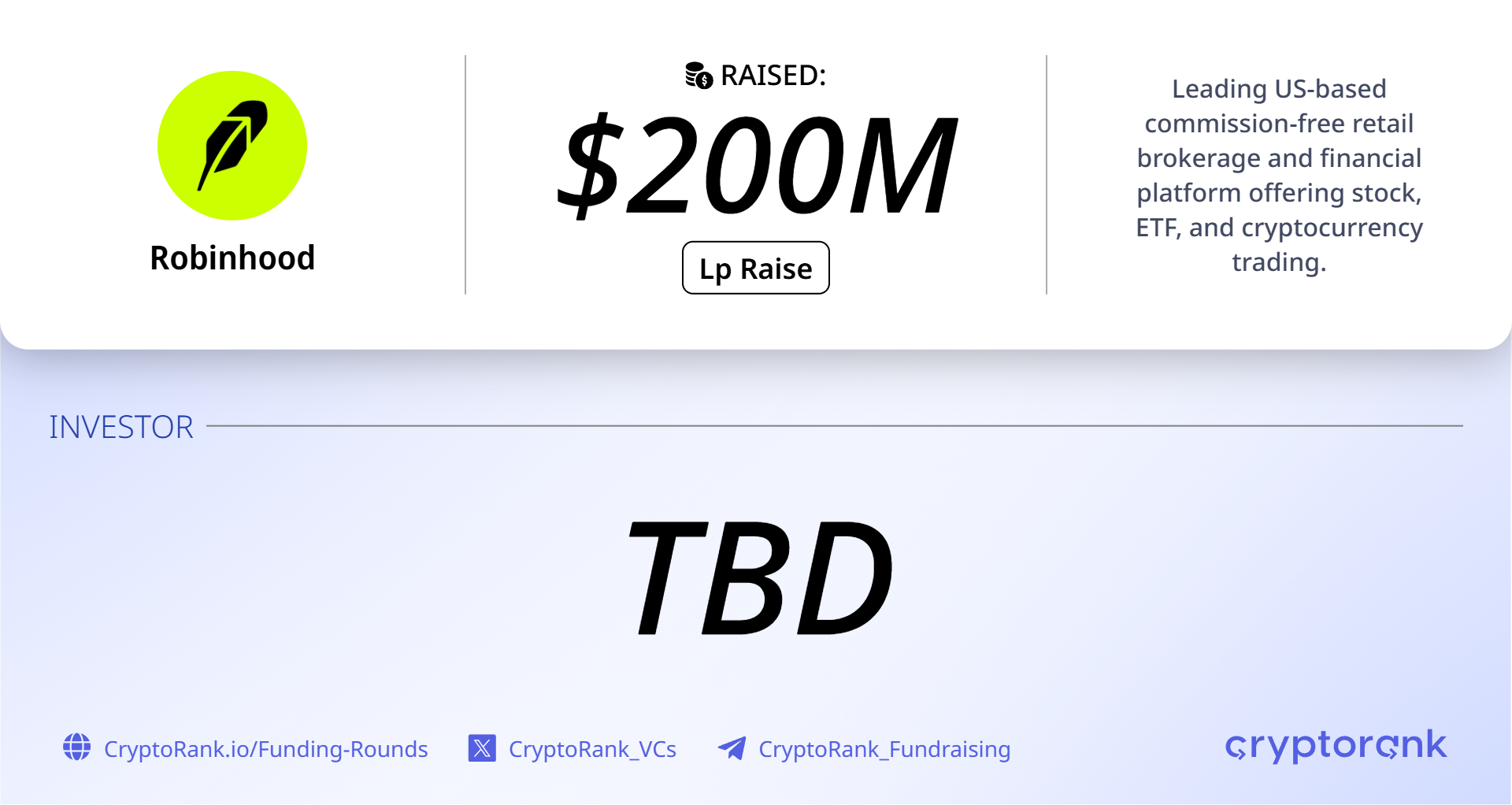 Robinhood to list $200M Ventures Fund II focused on Y Combinator seed startups